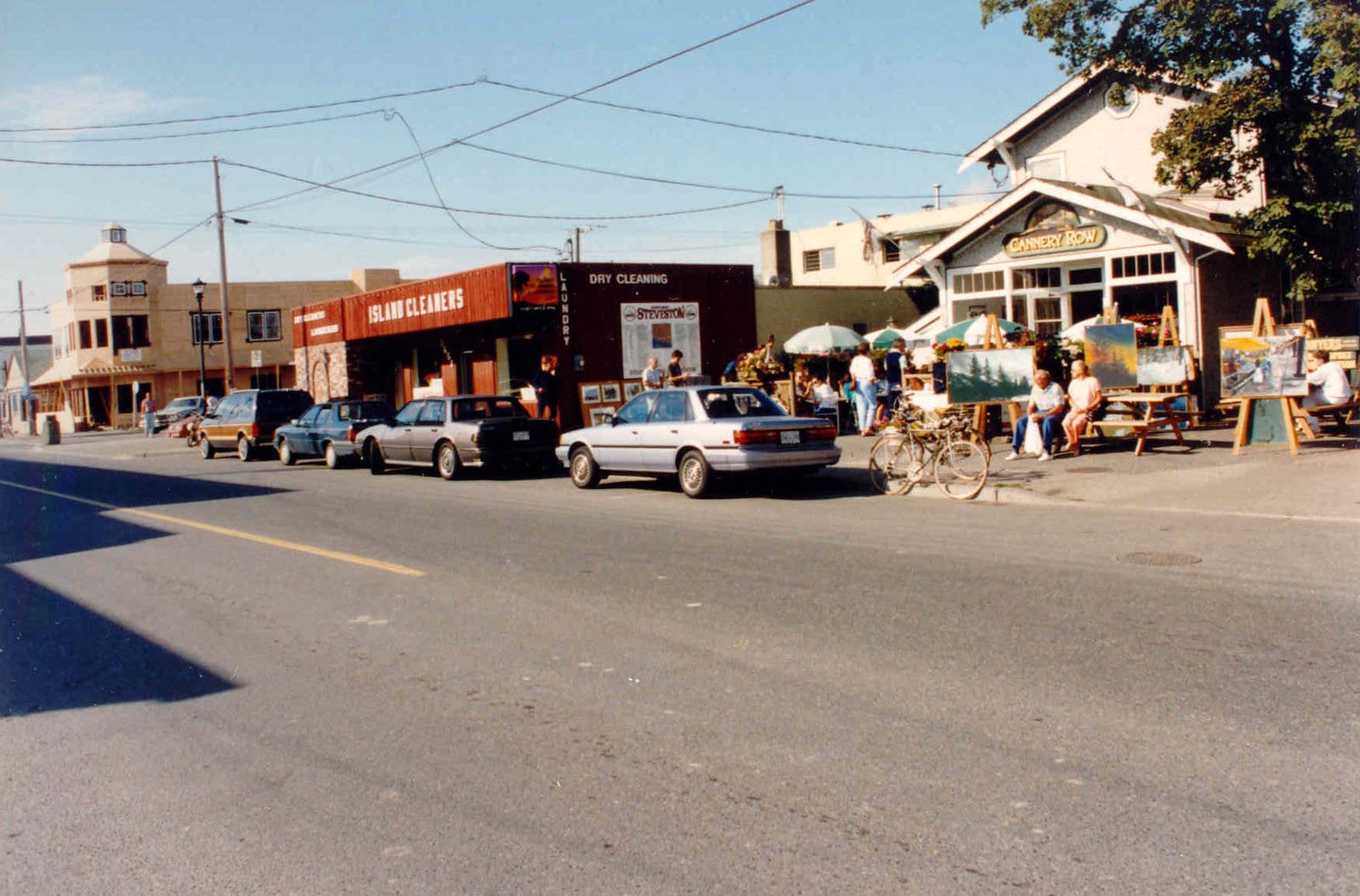Cannery Row Cafe in Steveston in the early 1980s (now the Steveston Cannery Cafe).