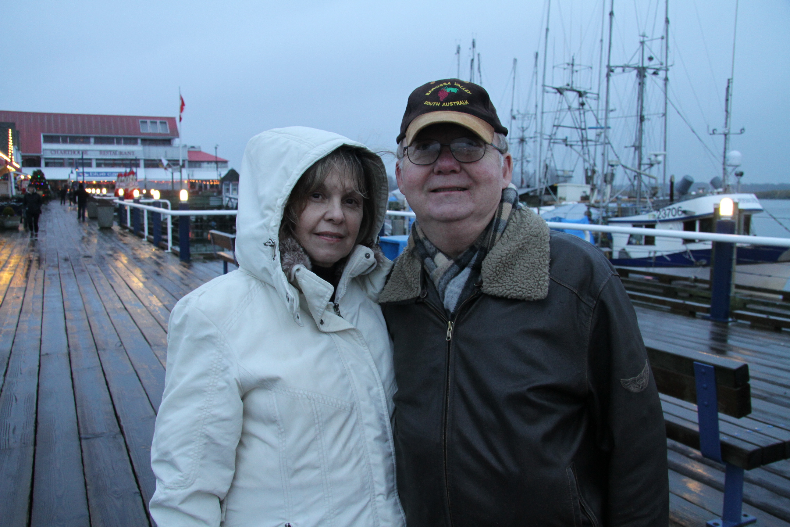 Mom and Dad in Steveston