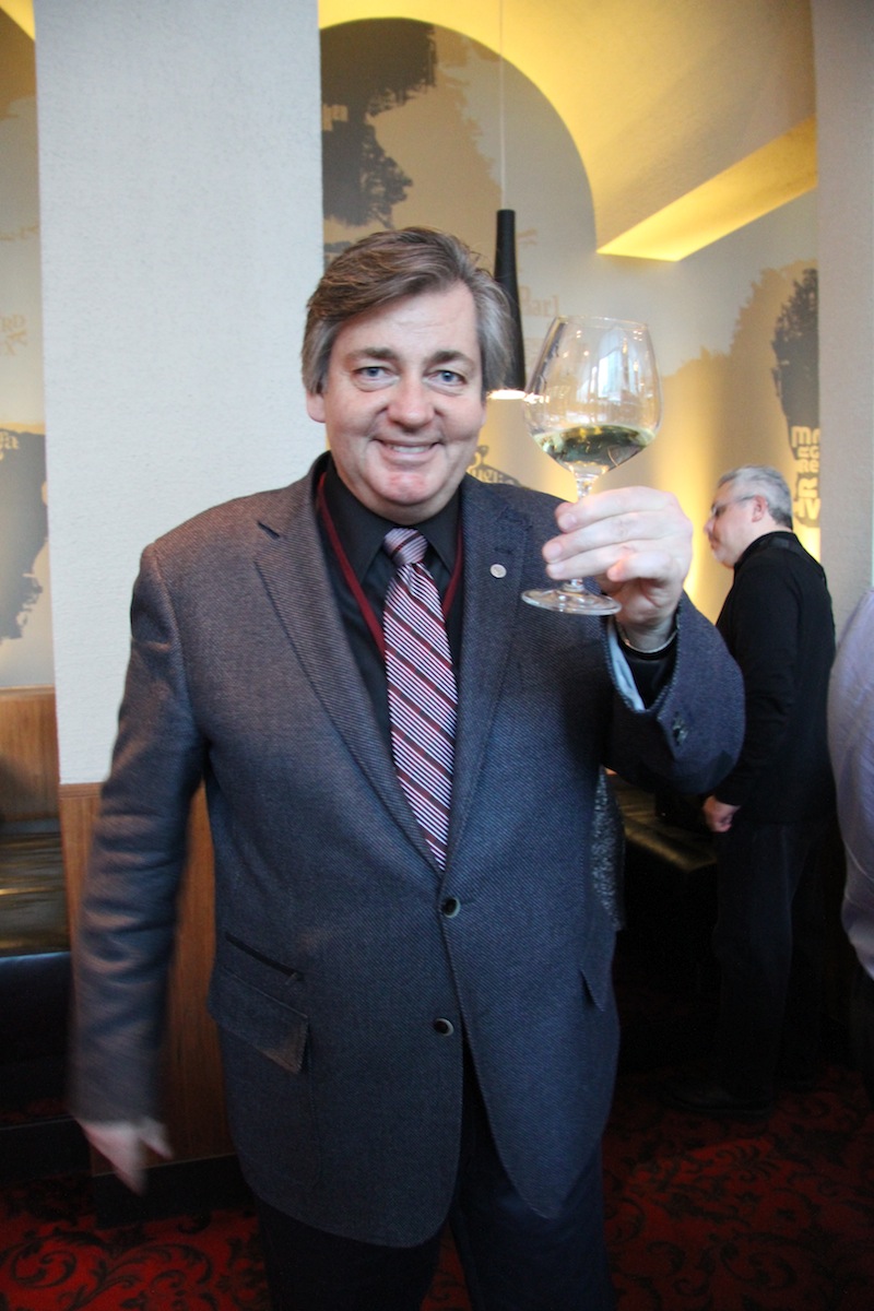 Harry Hertscheg at the Vancouver Wine Festival, 2013