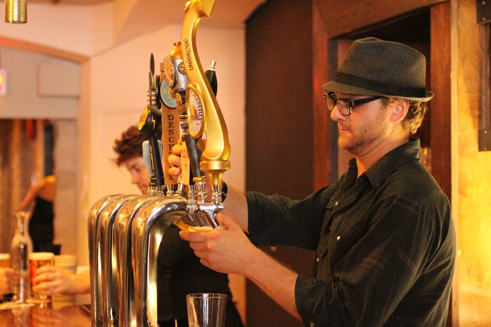 Craft beer on tap at The August Jack