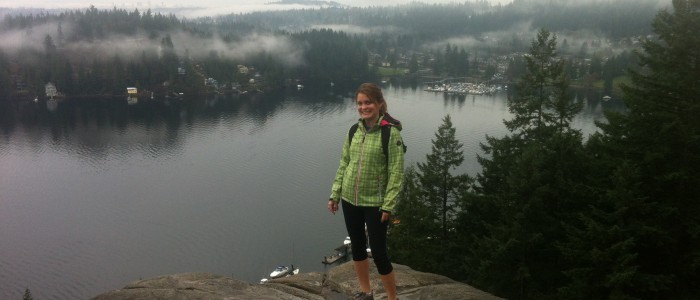 Robyn at Quarry Rock