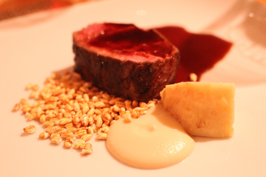 Beef striploin at Tapenade Bistro. Photo: Robyn Hanson