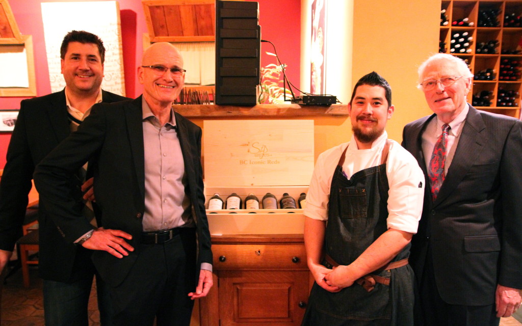 ICON Wine Dinner at Tapenade Bistro - January 18, 2015
