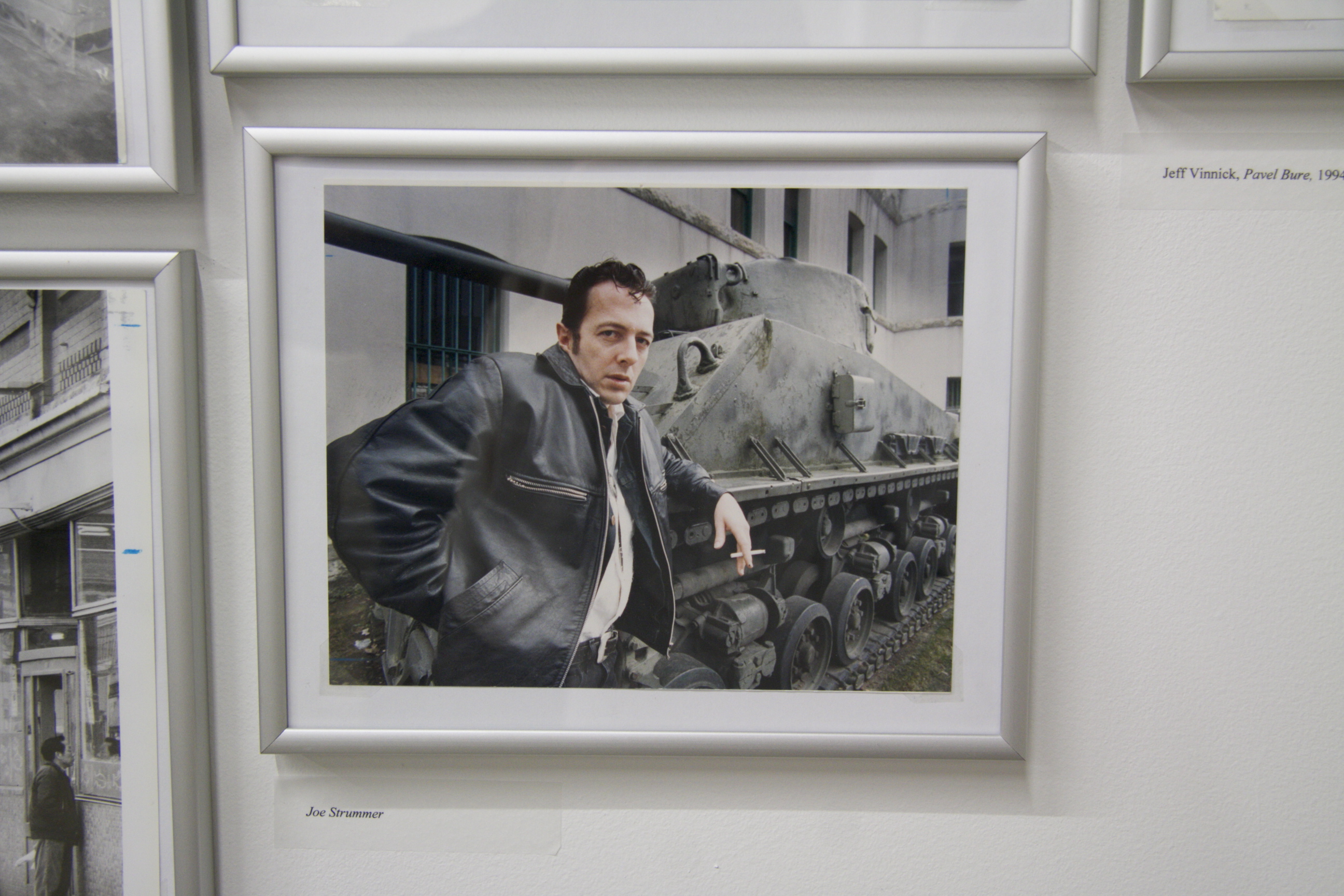 Joe Strummer at the Vancouver Armoury, Vancouver Sun Photo Archives