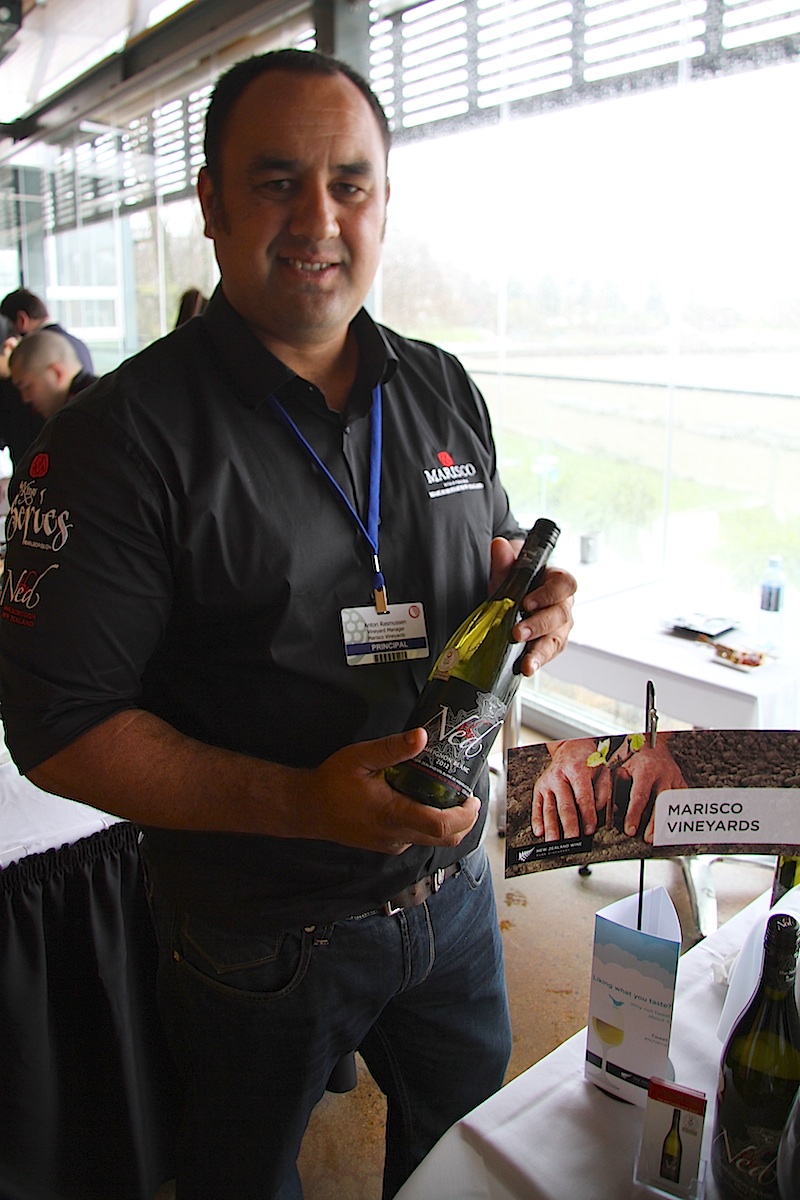 Marisco Vineyards Winery Representative Anton Rasmussen