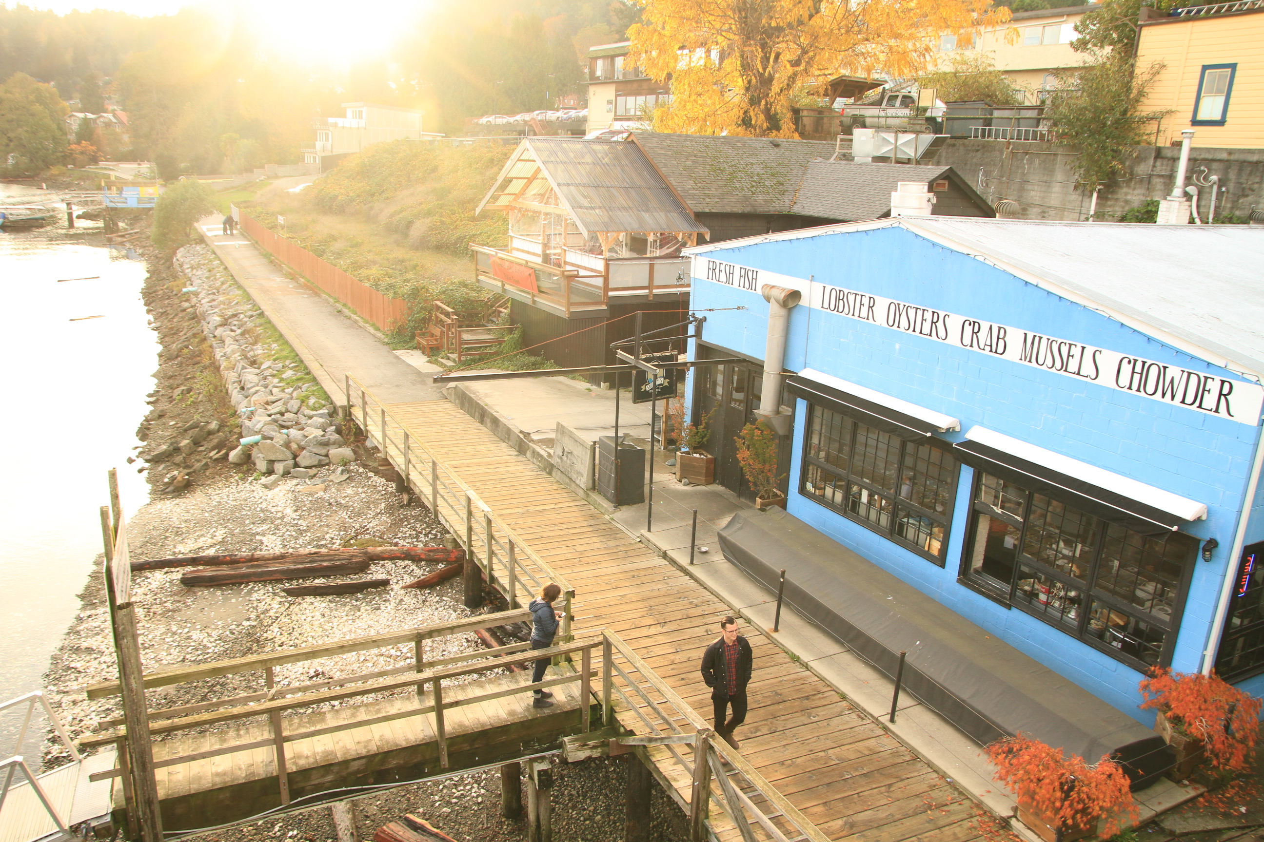 Gibsons in October. Photo: Robyn Hanson