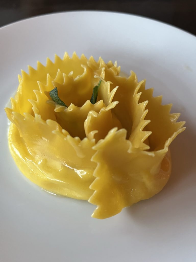 Four Cheese Tortelli at Oca Pastificio