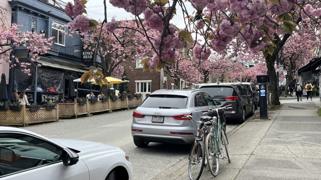 Vancouver's Kitsilano neighbourhood in April 2026